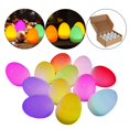 thumbnail image 3 of 12/juego de huevos de Pascua que brillan , Mini luz nocturna de 7 colores Yuyangstore Huevos de Pascua, 3 of 8