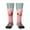2 Black-2, variant on Adorable Pink Fluffy Birds Knee Socks, High Socks Long Stretchy Sock Women Knee High Stocking, Long Socks for Women