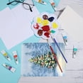 thumbnail image 2 of 100 Pcs Blank Pure Cotton Watercolor Paper Card with Envelopes 140lb/300 Gsm Textured Postcards for Art Painting Thank Note Invitation Birthday Wedding Crafts, 2 of 4
