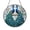 Acrylic 3.5 Inch, variant on Colorful peacock stained style hanging, elegant bird decor for nature lovers
