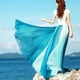 thumbnail image 3 of Minnieouse Manténgase cómodo y elegante, faldas transpirables para mujer, larga elegante de playa de verano, larga Vestidos azul marino, 3 of 6