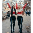 thumbnail image 3 of Leggings de piel sintética elásticos para mujer, medias sexis negras de cintura alta, 3 of 5