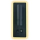 thumbnail image 1 of Aplique LED de 9W, lámpara de lectura de cabecera con puerto de carga USB, (6W 3000K blanco cálido) + (3W 6500K blanco) rectángulo negro, 1 of 5