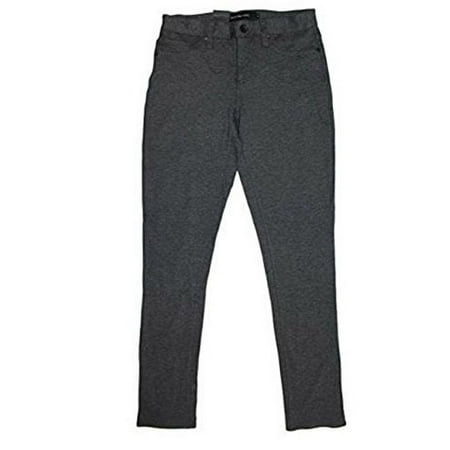 Calvin Klein Jeans Womens 5 Pocket Ponte Legging (10, Charcoal)