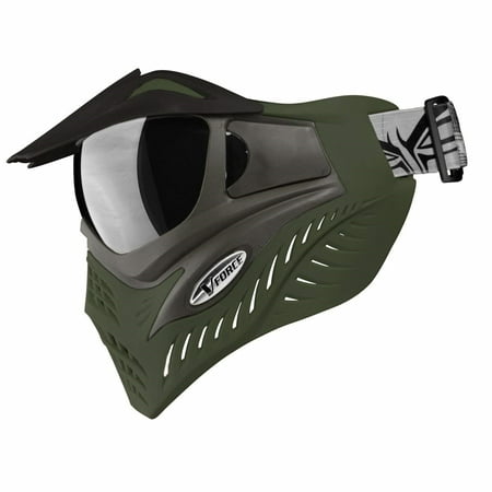 V-FORCE SF Grill Paintball Mask / Thermal Lens Goggle - Cobra - Charcoal (Best Thermal Paintball Mask)