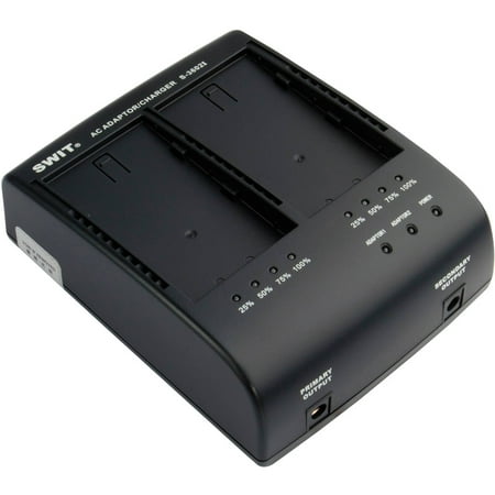 UPC: 6948193501277 | SWIT S-3602I Dual Charger/Adapter for JVC SSL-JVC50 Battery