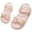 Pink, variant on Tqyyweavej Little Toddler Girls Sandals Bow Hook & Loop Ankle Strap Sandals Open Toe Comfortable Outdoor Summer Sandals 3-8T