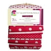 VIP Fabrics Creative Cuts Fat Quarter Bundle, Fuchsia Dot Medley