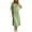 Green, variant on YuXingFu Dresses for Women Wedding Guest Maxi V-Neck Plus Size Womens Dress Short Sleeve for 2026 Long Casual Summer White S