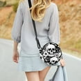 thumbnail image 5 of ERJLKXP Retro Sugar Skull Small Crossbody Bags for Women,Casual Travel Sling Bag,Over the Shoulder Cross Body Purses, 5 of 6