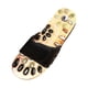 thumbnail image 5 of 2 zapatillas de masaje de pies, sandalias de baño, relajación, antideslizantes y ajustables. 260mm negro, 5 of 9