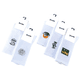 thumbnail image 1 of Calceta Deportiva Bloosom  Hombre Algodón 100% Paquete 12 Pares Blanco, 1 of 4