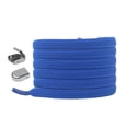 thumbnail image 1 of Qarigey Cordones elásticos, hebilla de presión, banda de goma, cordones para zapatos deportivos Accesorios de calzado Azul Zafiro, 1 of 6