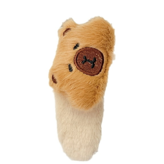 Cute Capybara Plush Hair Bands Soft Elastic Headband Hairpin for Kids and Teens