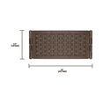 thumbnail image 5 of Zenport F580 Modular Raised Garden Bed, Brown, 5 of 5