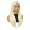 thumbnail image 6 of SUCS Ombre Blonde Bob Wig Straight Wigs Highlight Blonde Hair Synthetic Lace Front Wig Shoulder Lenth Bob Wigs For Daily Party(14 Inch), 6 of 7