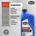 thumbnail image 5 of Super Tech High Mileage Full Synthetic SAE 5W-30 Motor Oil, 1 Quart, 5 of 10