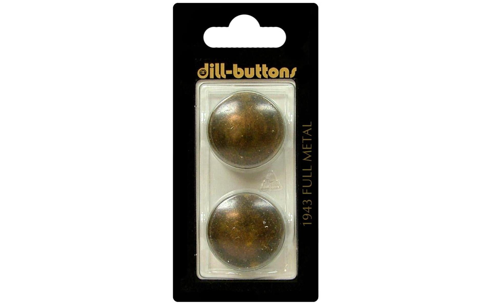 Dill Buttons 23Mm 2Pc Shank Metal Antique Brass Walmart Canada