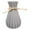 Gray, variant on Plastic vase, Vases for Flowers Ceramic Look Unbreakable Home Decoration Vase European Wedding for Home Decor, Living Room, Table, Home, Office Gray