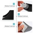 thumbnail image 4 of 2pc Adhesive Magnetic Soap Holder WallMounted Storage Rack Sponge Container, 4 of 6
