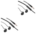 thumbnail image 3 of Auriculares antirruido Inteprter para dormir con micrófono intrauditivos 3.5 mm negro 2Conjunto, 3 of 6