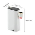 thumbnail image 4 of Electric Instant Hot Water Dispenser, 1500W Portable Countertop Water Dispenser for Mineral/Bottled Water Bottle Warmer Dispenser for 77/113/140/176/210.2℉ Water, 4 of 8