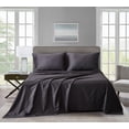 thumbnail image 1 of 600 Thread Count Jacquard Multi-Stripe 100% Cotton Sheet Set, 1 of 6