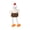 White, variant on mdesiwst Plush Dog Toys Squeaky Pet Toys for Dogs Interactive Tug-of-War Chew Toys Durable Knot Design Plush Toy for Teeth Grinding Anxiety Relief And Play