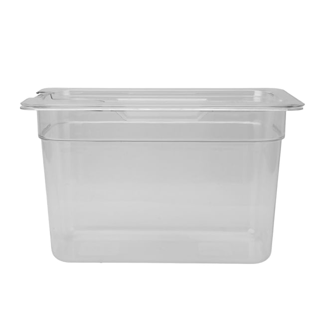 Recipiente Transparente De Cocción Lenta, Caja De Cocción Lenta Segura De 6,9 L De Capacidad, Bordes Redondeados, Antiimpacto Con Tapa Para Cocina