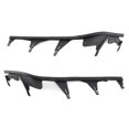 thumbnail image 5 of 2x Car Front Upper Headlight Cover Strip Set & 2PCS Front and Rear Brake Pad Wear Sensors for 3 Series E46,Black, 5 of 5