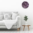 thumbnail image 5 of Chilfamy 10-Inch Roses Bouquet Purple Print Battery Operated Wall Art Decor for Living Room, Kitchen, Dorm - Ideal for Everyday Gifts 10x10in, 5 of 8