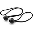 thumbnail image 2 of Ball Bungee Cords 6-Inch Elastic String Canopy Tarp Tie Down Straps Tent Fix Rope, Black 20-Piece, 2 of 5