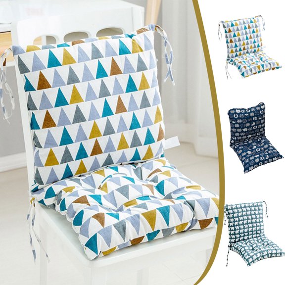 Summer Savings Clearance! Boovnll Rocking Chair Cushion, Soft Cozy Thicken Seat Cushion with Ties Non-Slip Rocking Chair Cushions Indoor Dirt-Proof for Home, Office ChairChair Cushions