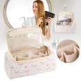 thumbnail image 1 of This Travel Bag Is A Cute And Portable Storage Container For Dryers It Has A Large Capacity For Storing A Luxurious Appearance And Is A Compact Portable Travel Storag Bag, 1 of 9