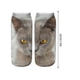 thumbnail image 4 of Realistic Cat Face Socks,Cat Socks For Cats, 3D Animal Sock,Animal Stockings, Novelty Animals Design for Women Men, Cat Lover, 4 of 6