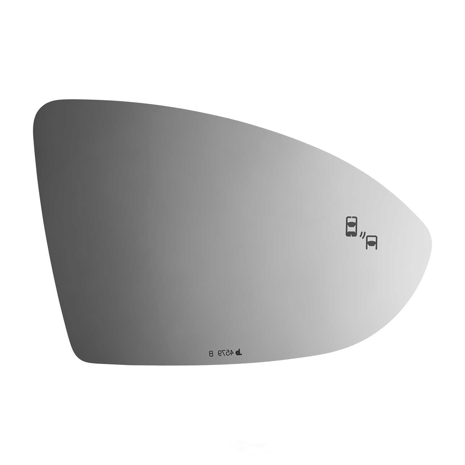 Burco Side View Mirror Replacement Glass - Clear Glass - 4579B