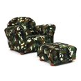 thumbnail image 5 of Keet Roundy Kids Chair Camo with Ottoman, 5 of 5