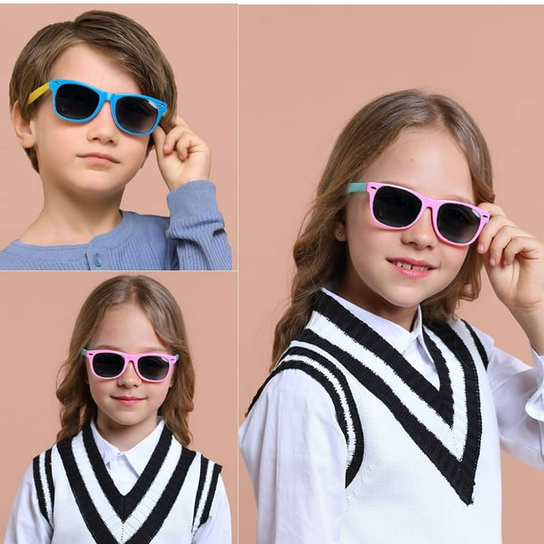 Flexible kids sunglasses hotsell