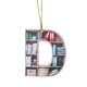 thumbnail image 1 of Adorno Acrílico Para Colgar En Forma De Estantería Con Corazones Para Los Amantes De Los Libros, 1 of 2