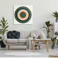 thumbnail image 3 of Stupell Industries Green Muted Circles Abstract Painting Gallery Wrapped Canvas Art Print Wall Art, 30 x 30, 3 of 8