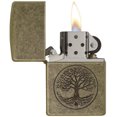 thumbnail image 3 of Zippo Tree of Life Pocket Lighter-Antique Brass Finish 29149, 3 of 5