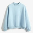 thumbnail image 5 of Women's St. Pa's Holiday Sweatshirt Long Sleeved Crewneck Oversized Pullover Sweater, Solid Color Casual Athletic Top,Size:S, 5 of 6