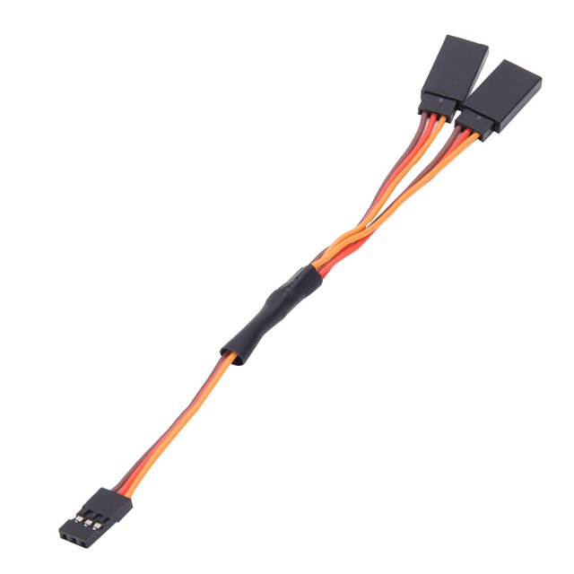 10 Uds Y estilo JR 1 macho a 2 hembra Cable de extensión Servo para juguetes RC