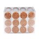 thumbnail image 2 of 12pcs 25ML Transparent Glass Storage Jar Tank Sealed Cans Food Flower Tea Dried Fruit Grains Storage Container with Cork Stoppers, 2 of 3