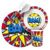 BooginHead Melamine Tableware Set, Infant Toddler Boys and Girls, BAM Blue
