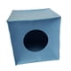thumbnail image 5 of Cama cúbica para gatos, caseta para otoño e invierno, resistente a arañazos, autocalentable y acogedora. Azul, 5 of 9