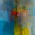 thumbnail image 2 of Tienhaara, Michael 26x26 White Modern Wood Framed Museum Art Print Titled - Galactic II, 2 of 4