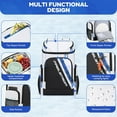 thumbnail image 3 of Maelstrom Backpack Cooler,36 Can Cooler Backpack,Soft Cooler Bag Insulated Leakproof,Lightweight Ice Chest Backpack,Travel Cooler Lunch Backpack for Camping,Hiking,Beach,White, 3 of 7