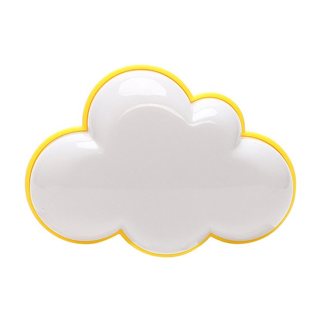 Lámpara de Noche Con Sensor de Luz de Nube ANGGREK LED Color Blanco cálido