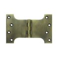 thumbnail image 2 of Deltana DSPA4060U5 4" X 6" Solid Brass Square Corner Plain Bearing Mortise Hinge - Brass, 2 of 2